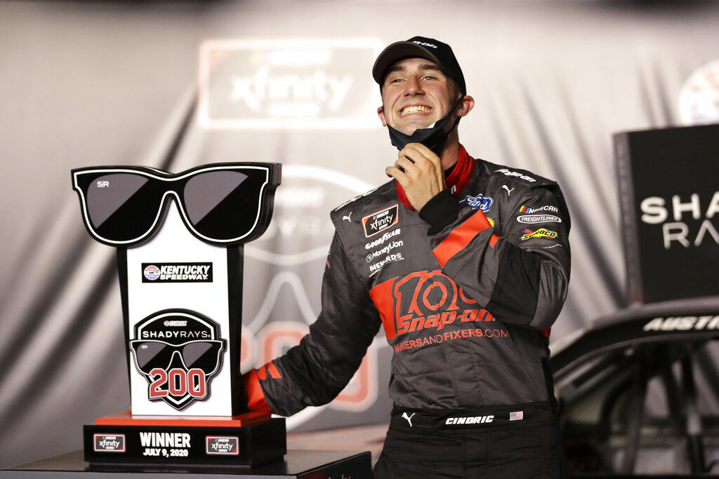 APTOPIX NASCAR Xfinity Kentucky Auto Racing